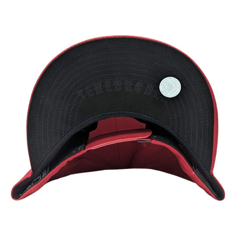 Gorra Antifashion Tenebrother Red Roja Algodón Bordado 011