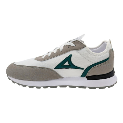 Tenis Pirma Milán Color Blanco/verde Urbano Hombre 5058
