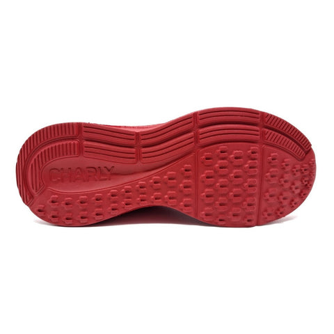 Charly Tenis Caballero Modelo 1086203 Color Rojo Hombre