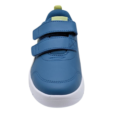 Tenis Puma Kinder Courtflex V3 V Inf Niño Azul-blanco Tallas Pequeñas 397642 05