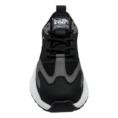 Tenis Sport Válvula Core 902801 Negro Con Gris Para Hombre