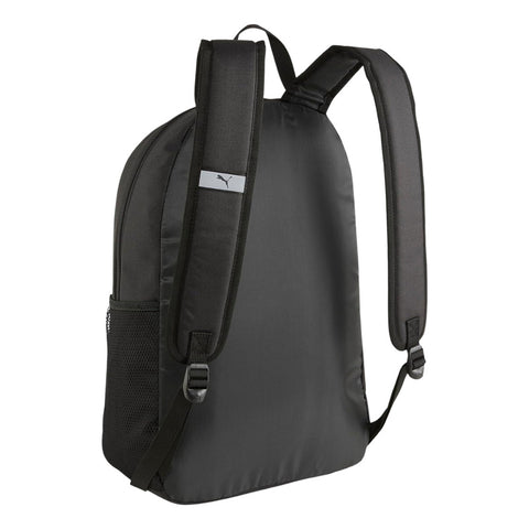 Mochila Escolar Puma 090609 01 Teamgoal Backpack 100% Olriginal Color Negro Diseño De La Tela Liso