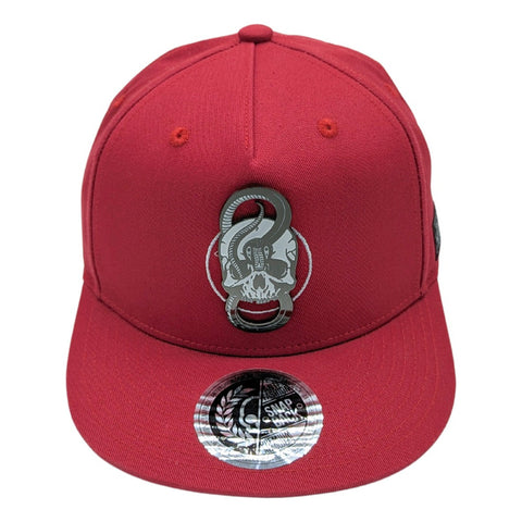 Gorra Antifashion Tenebrother Red Roja Algodón Bordado 011