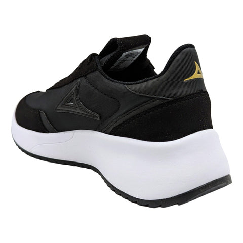 Tenis Mujer Pirma Urbano Running Gym Dama Textil Negro 5528