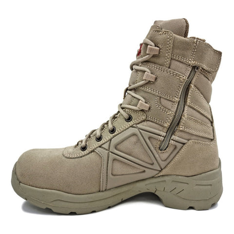 Bota Oc Tactica 7674 Alta Militar Color Arena Para Hombre