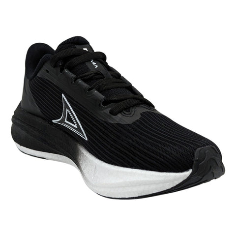 Tenis Deportivo Correr Pirma 4031 Negro Con Blanco Para Mujer