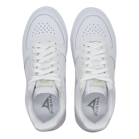 Tenis Pirma Classic Urbano Mujer Estilo 5002 Color Blanco