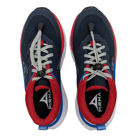 Tenis Niño Pirma Sintetico Textil 8016 Deportivos Ajustables Infantil 18 Al 21.5