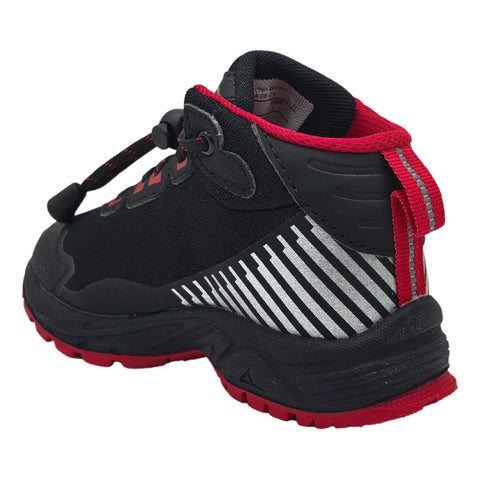 Tenis Pirma Outdoor Negro Rojo 1311 Infantil 15-17.5