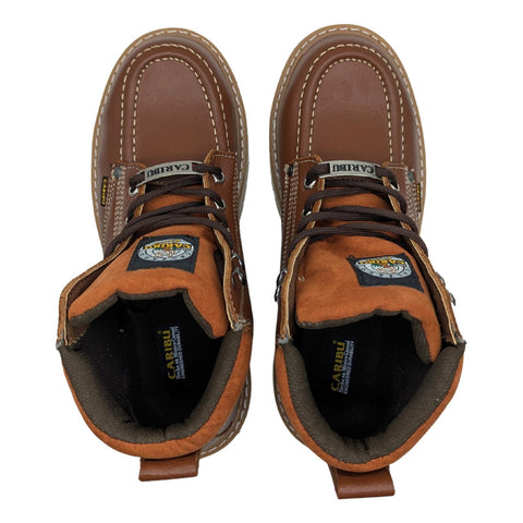 Bota De Trabajo / Casual Con Agujeta Caribu 604 Shedron