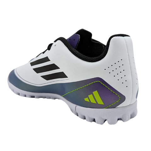 Tenis Adidas F50 Club TF J MESSI Juvenil Color Blanco-Morado