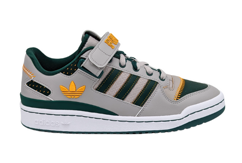 Tenis Adidas Forum Low Gris-Verde IE0475 Para Hombre