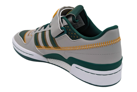 Tenis Adidas Forum Low Gris-Verde IE0475 Para Hombre