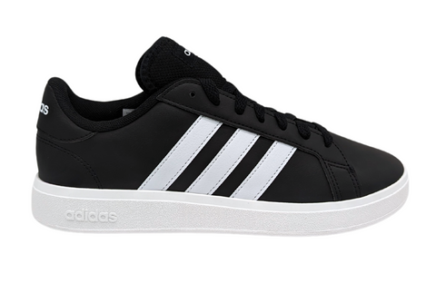 Tenis Adidas Grand Court Base 2.0 Negro-Blanco GW9262 Para Mujer
