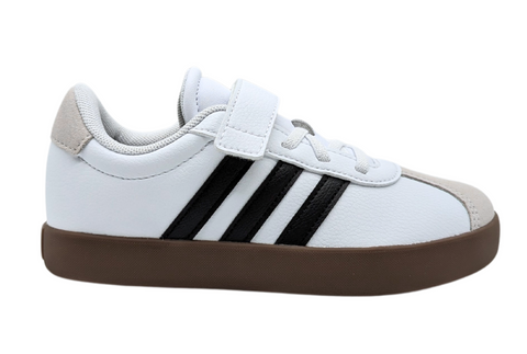 Tenis Adidas VL Court 3.0 EL Blanco ID9155 Para Niños