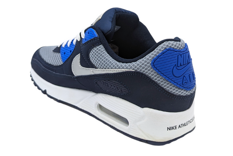 Tenis Nike Air Max 90 SE Azul-Gris FD0374 410 Para Hombre