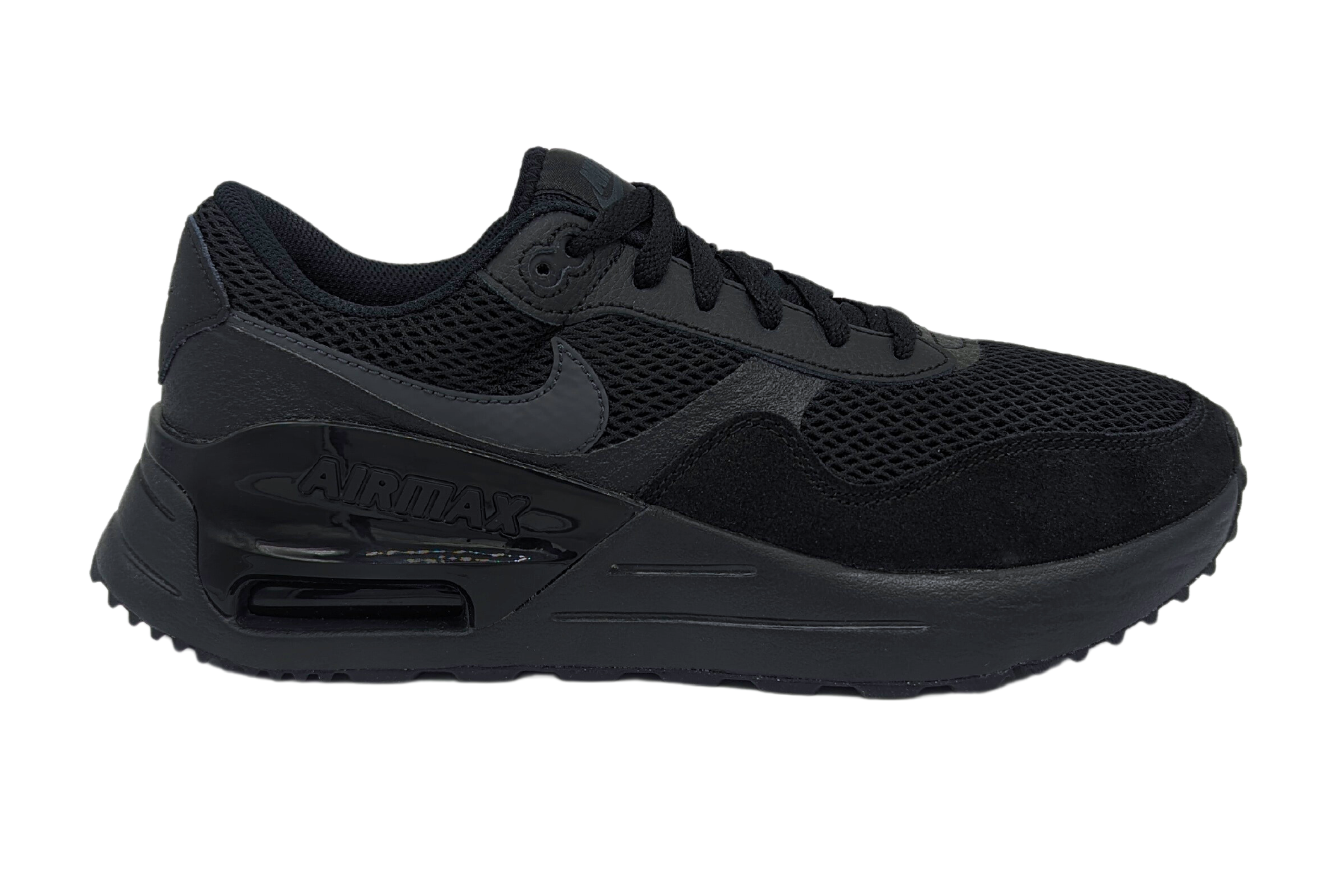 Tenis air max negros on sale