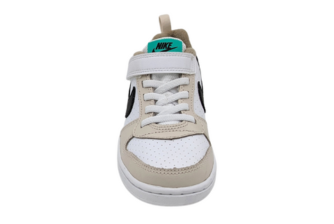 Tenis Nike Court Borough Low PSV Blanco-Café DZ2785 101 Para Niño