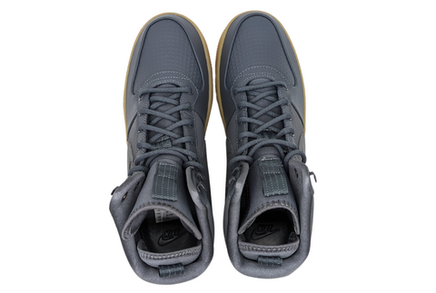 Tenis Nike Court Borough Mid Winter Gris AA0547 001 Para Hombre
