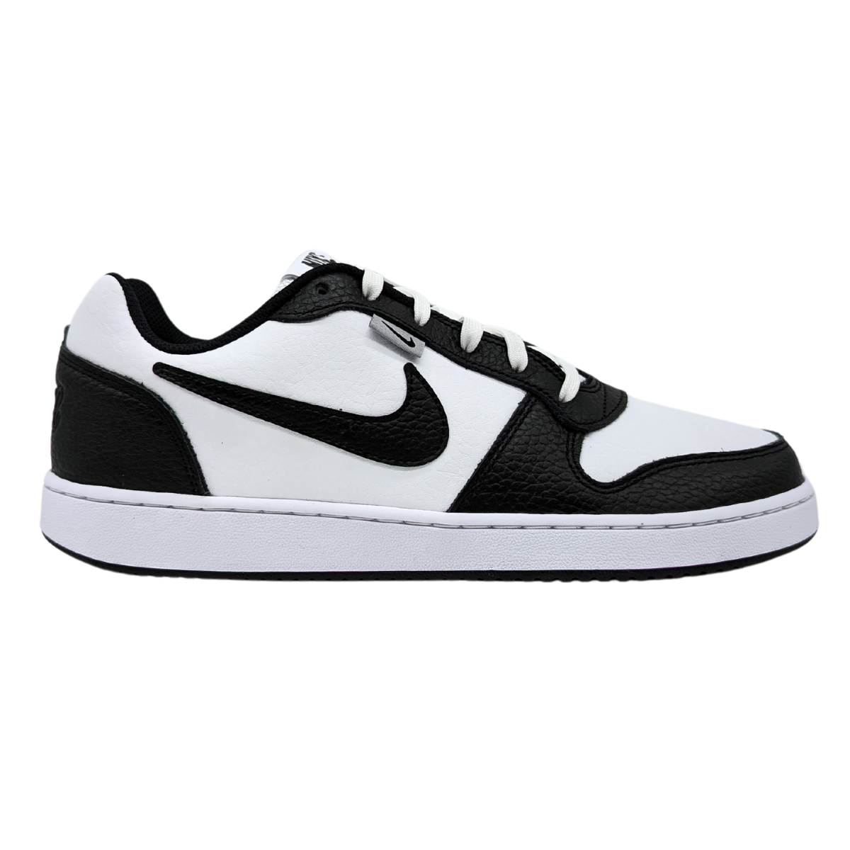 Tenis Nike Ebernon Low Prem Blanco Negro AQ1774 102 Para Hombre