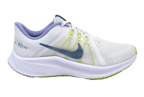 Tenis Nike Quest 4 Blanco-Neon DA1106 101 Para Miujer