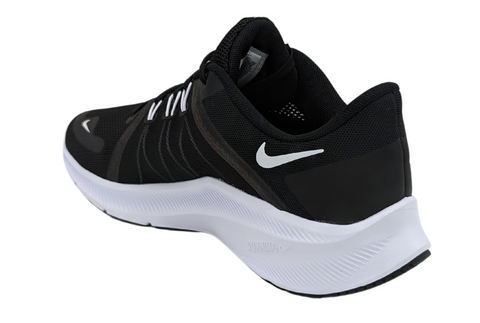 Tenis Nike Quest 4 Running Negro-Blanco DA1106-006 Para Mujer