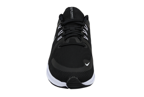 Tenis Nike Quest 4 Running Negro-Blanco DA1106-006 Para Mujer