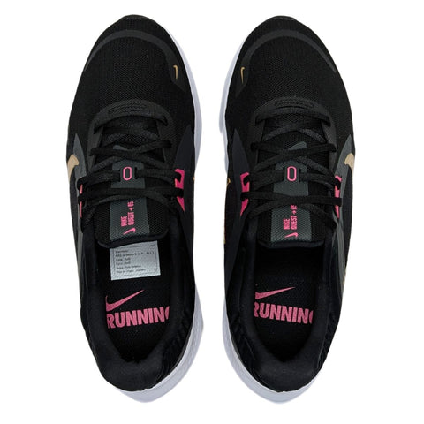 Tenis Nike Quest 5 Negro-Rosa-Dorado Running DD9291 009 Para Mujer