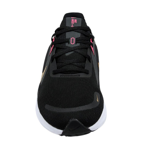 Tenis Nike Quest 5 Negro-Rosa-Dorado Running DD9291 009 Para Mujer