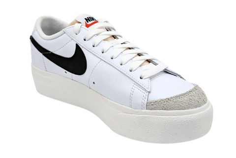 Tenis Nike W Blazer Low Platform Blancos DJ0292 101 Para Mujer