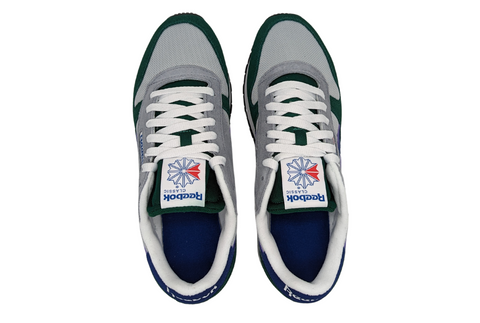 Tenis Reebok Classic Leather Running Gris-Verde GX4655 Para Hombre
