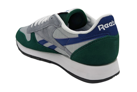 Tenis Reebok Classic Leather Running Gris-Verde GX4655 Para Hombre