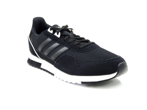 Tenis Adidas 8K EH1434 Negro/Blanco-Hombre