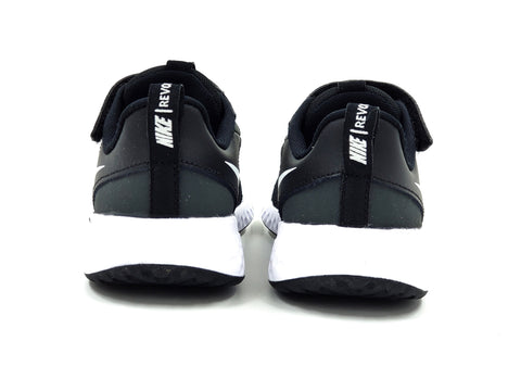 Tenis Nike Revolution 5 BQ5672003 Negro/Blanco-Niños