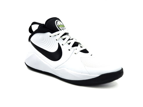 Tenis Nike Team Hustle D 9 AQ4224100 Blanco/Negro Juvenil