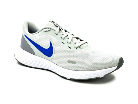Tenis Nike Revolution 5 BQ3204015 Gris/Azul Hombre