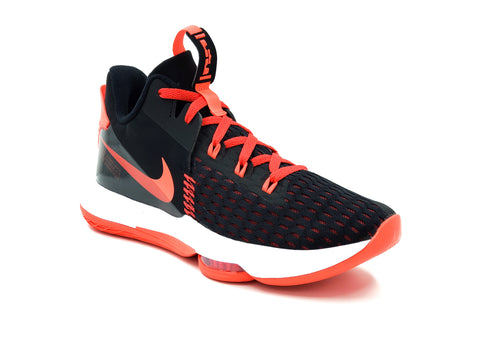 Tenis Nike Lebron Witness V CQ9380005 Negro/Rojo Hombre