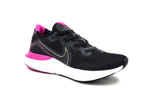 Tenis Nike Renew Run CK6360004 Negro/Rosa-Mujer