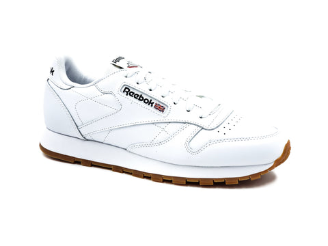 Tenis Reebok CL LTHR 49799 Blanco/Liga-Hombre
