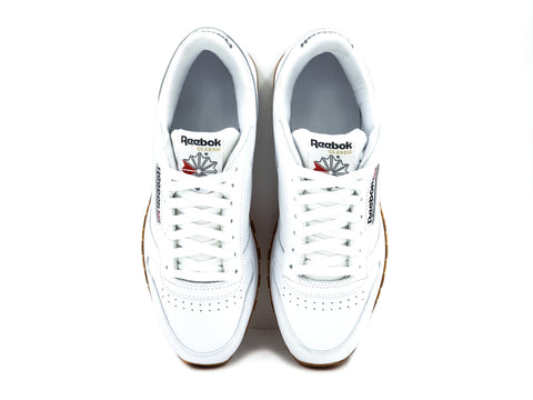 Tenis Reebok CL LTHR 49799 Blanco/Liga-Hombre