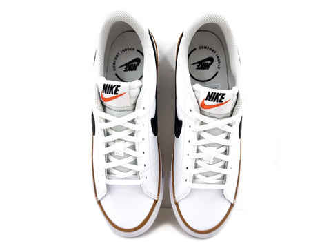 Tenis Nike Court Legacy DA5380102 Blanco/Negro-Juvenil