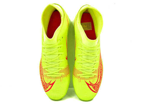 Tenis Nike Superfly 8 Club TF CV0955760 Amarillo/Fiusha-Hombre