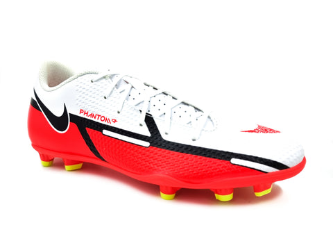 Tenis Soccer Nike Phantom GT2 Club FG/MG DA5640167 Blanco/Naranja-Hombre