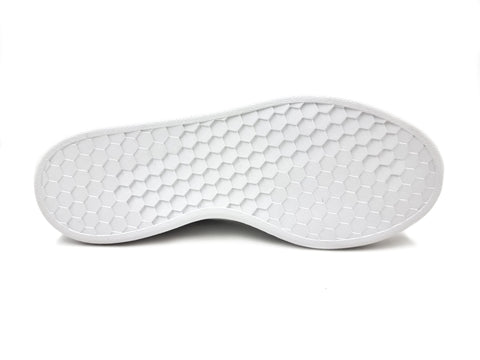 Tenis Adidas Grand Court Base GZ8164 Blanco/Azul-Juvenil