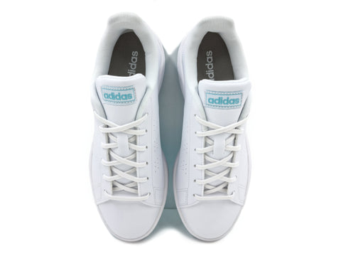 Tenis Adidas Advantage Base GZ8104 Blanco/Azul-Mujer