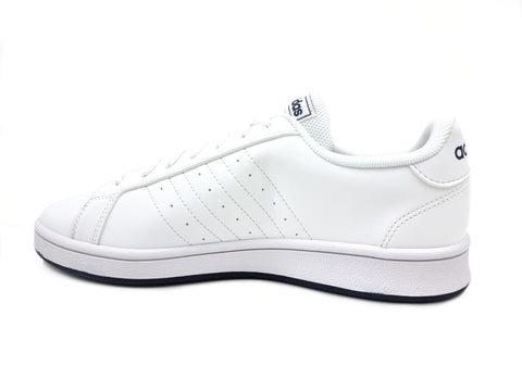 Tenis Adidas Grand Court Base FY8568 Blanco/Azul Hombre