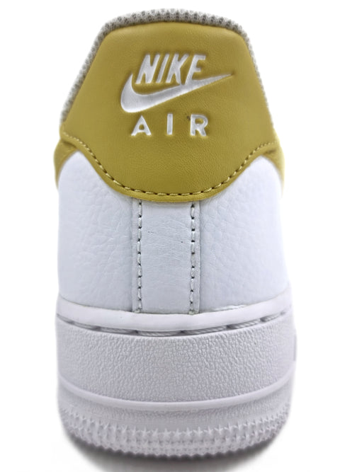 Tenis Nike Air Force 1 '07 Para Mujer 315115-170 Blanco/Amarillo