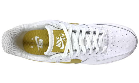 Tenis Nike Air Force 1 '07 Para Mujer 315115-170 Blanco/Amarillo