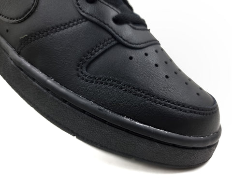 Tenis Nike Court Borough Low 2 BQ5448001 Negro/Negro Juvenil