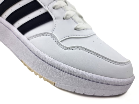 Tenis Adidas Hoops 3.0 GW3037 Blanco/Azul Mujer